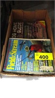 (2) Boxes of Magazines – Field and Stream / A