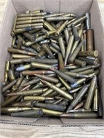 Flat of assorted ammo. Mostly WWII era cal E. G.