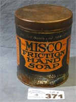 Misco Hand Soap Tin
