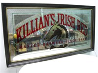 52" x 28" Framed Killian's Irish Red Bar Mirror