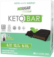 No Sugar Keto Bar Snack - Low Carb No Sugar Keto