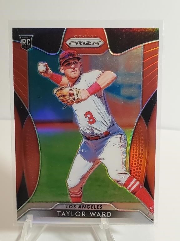 2019 Panini Prizm Red Prizm Taylor Ward RC