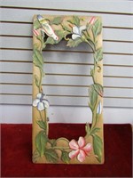 Carved wood picture/mirror frame.