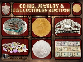 Coins, Jewelry & Collectables Auction, June 6th