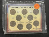 US Nickel Set