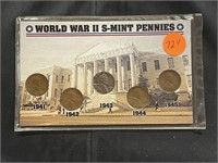 World War II S-Mint Pennies