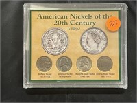 American Nickels of The 20th Century