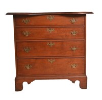 Mahogany  Southern Chippendale Style Chest / Dress