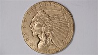 1925-D $2.50 Gold Indian Head