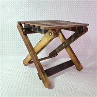 Foldable Wooden Plant Stand