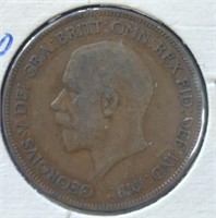 1930 English penny