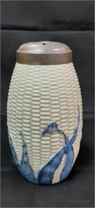 Libbey Ivory Glass Blue Maize Sugar Shaker