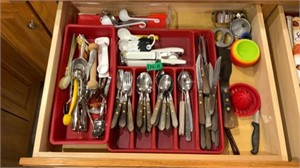Everything in Drawer
Silverware & Misc.