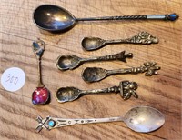 Salt Spoons, Souvenir Spoons