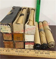 12 Vintage Player Piano Rolls