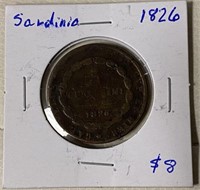 1826 Sardinia