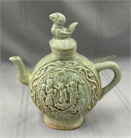 Oriental porcelain teapot, Théière orientale en