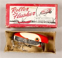 Roller Flasher Fishing Lure With Box & Paper