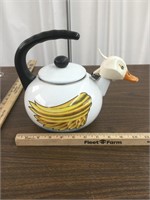 Vintage Duck Tea Pot