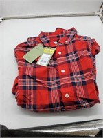 Goodfellow small red plaid shirt
