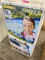 Intex metal frame 12ftx30in pool