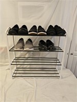 Ladies Shoes and Shoe Rack