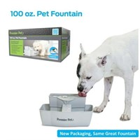 Premier Pet 100 oz. Pet Fountain - Automatic Water