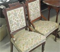 Eastlake Parlour Chairs