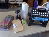 Folding stool and misc. items