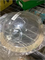 Dog Pet Fence Window - Acrylic Clear Dome View,