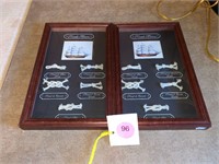 KNOTS IN DISPLAY BOXES