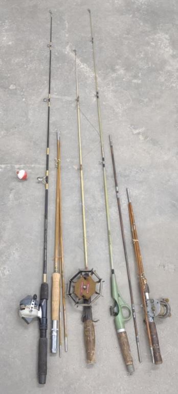 (X) Fishing Poles incl. Lebco 202 Reel, Longest