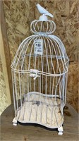 Wire Birdcage Wedding Card Box As Is Dented