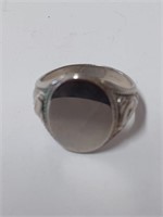 Marked Nickel Silver Ring- 9.5g