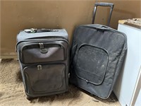 2 large suitcases
