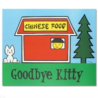 Goodbye Kitty Limited Edition Lithograph (37" x 30
