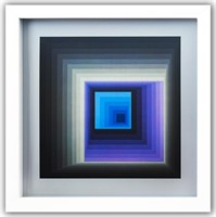 Victor Vasarely- Heliogravure Print "Reytey"