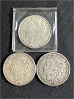 1921 Morgan Dollar (1) San Francisco (2) Philly