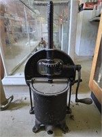 Vintage metal and cast iron enterprise juicer