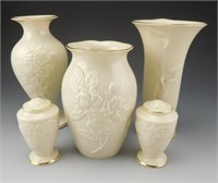 Lot # 3709 - (4) Pieces of Lenox: (3) Vases and