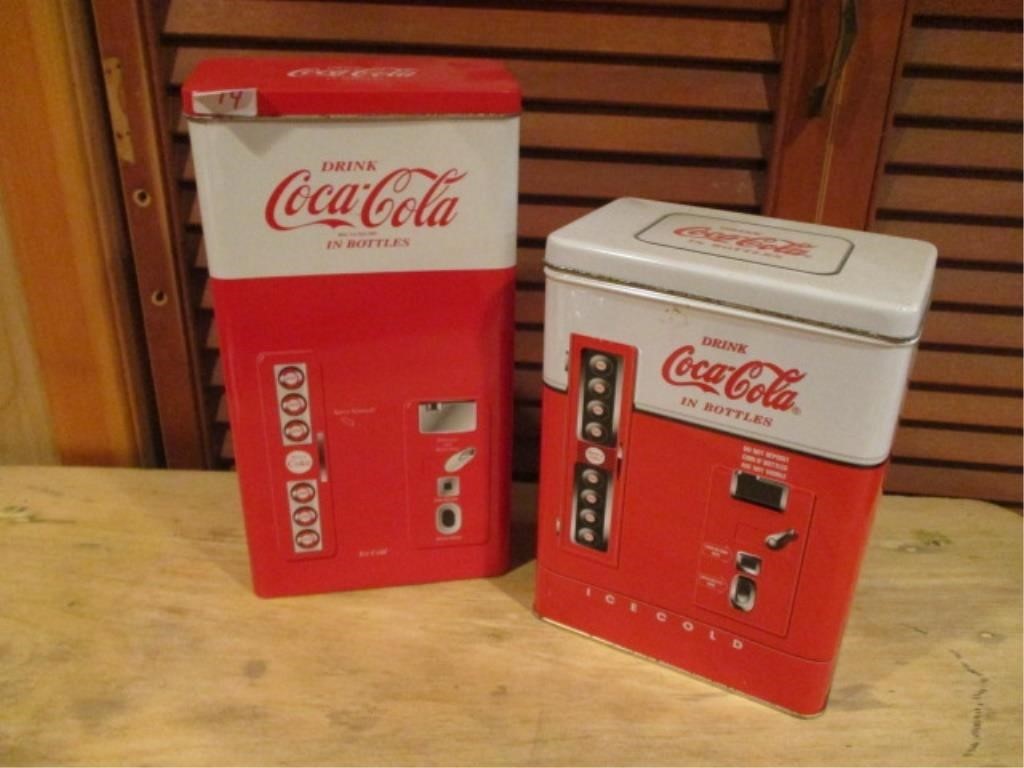 Coca cola tins