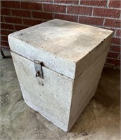 Heavy Concrete Vault with Lockable Lid