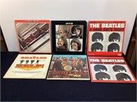vintage Beatles Records