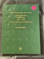 Lincoln Cents Book *Almost Empty*