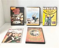 Lot 5 DVDs movies previously viewed The naked