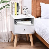 *White Bedside Table*