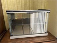 Sansui Glass & Metal Display Cabinet