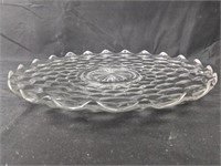 12 Inch Fostoria American Footed Plate