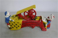 Cast Iron Mechanical  Bank "Mother Goose Circus" 1