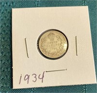 1934 TEN CENT